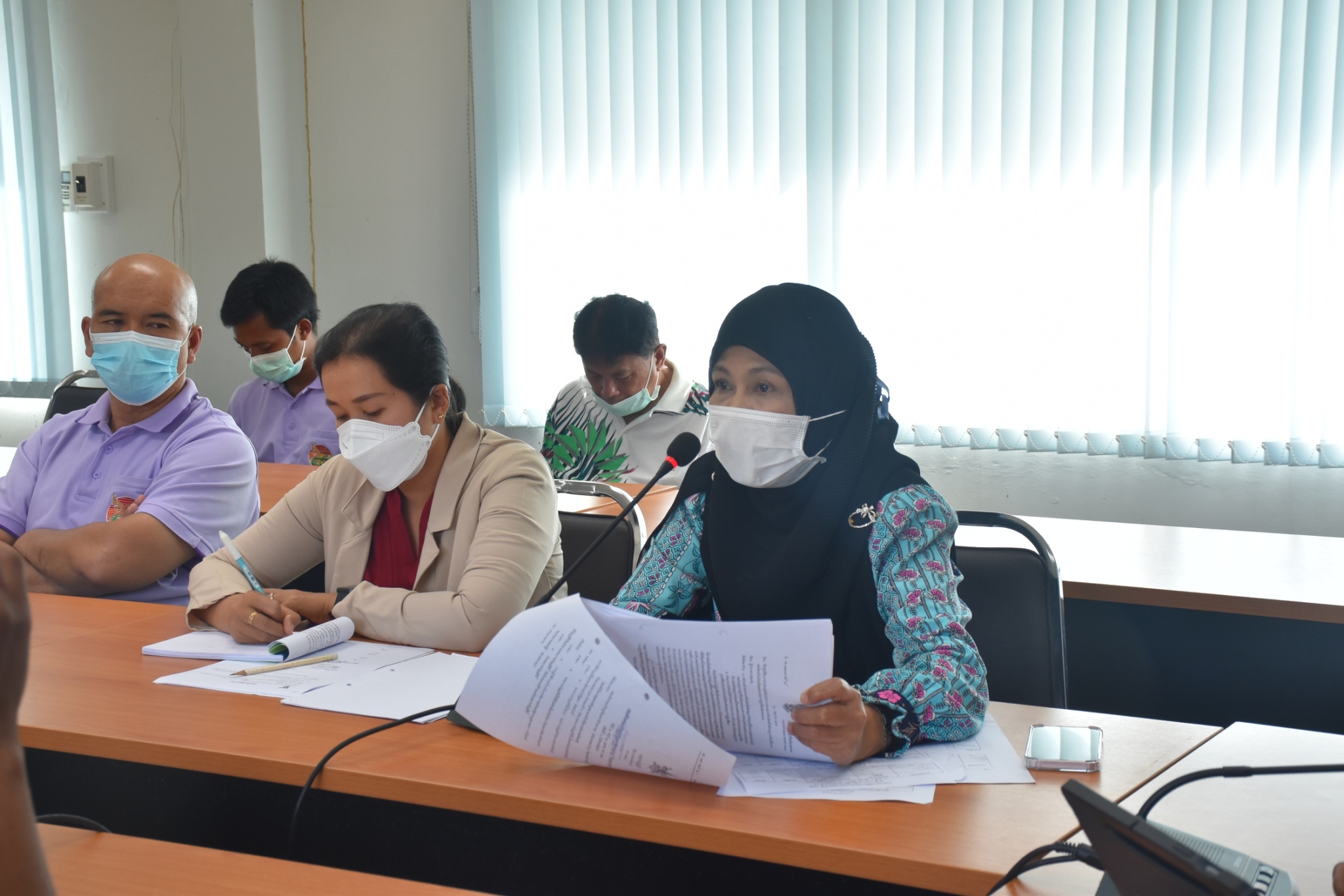 title - รษก.ปทจ.นราธิวาส จัดประชุมประจำเดือน คณะเจ้าหน้าที่ ส.ป.ก.นราธิวาส 
